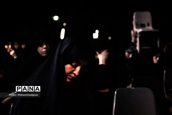مراسم سوگواری اباعبدالله الحسین (ع) در مسجد کبود تبریز
