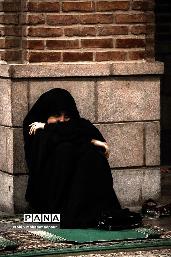مراسم سوگواری اباعبدالله الحسین (ع) در مسجد کبود تبریز