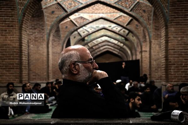مراسم سوگواری اباعبدالله الحسین (ع) در مسجد کبود تبریز