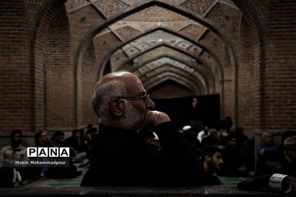 مراسم سوگواری اباعبدالله الحسین (ع) در مسجد کبود تبریز