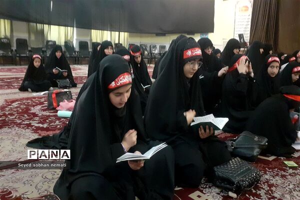 مراسم سوگواری حضرت اباعبدالله الحسین در دارالقرآن مرکزی حضرت ولی عصر(عج)
