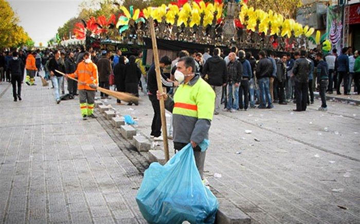 نباید با بی‌احتیاطی در عزاداری به حافظان زیبایی شهر آسیب برسانیم/فیلم