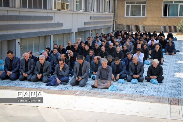 عزاداری کارکنان آموزش و پرورش آذربایجان غربی