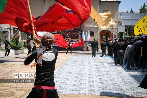 عزاداری کارکنان آموزش و پرورش آذربایجان غربی