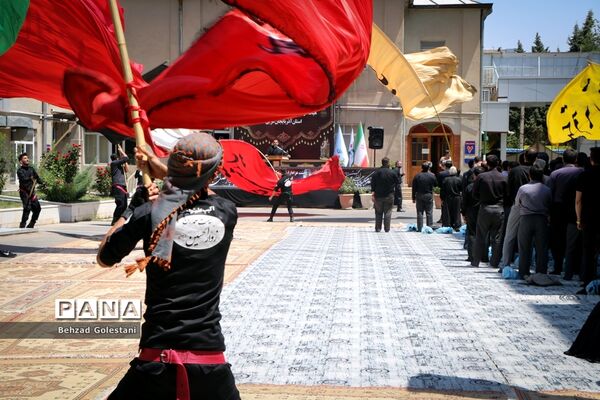 عزاداری کارکنان آموزش و پرورش آذربایجان غربی
