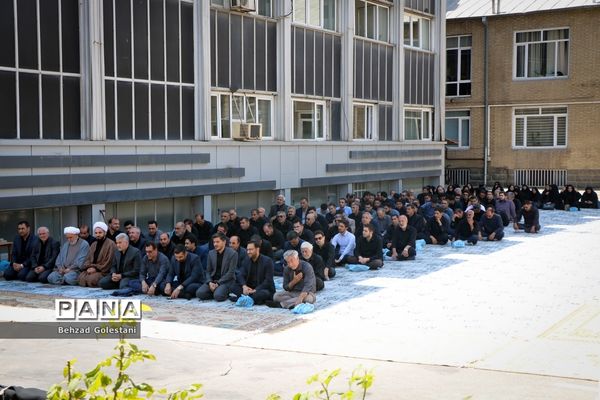 عزاداری کارکنان آموزش و پرورش آذربایجان غربی