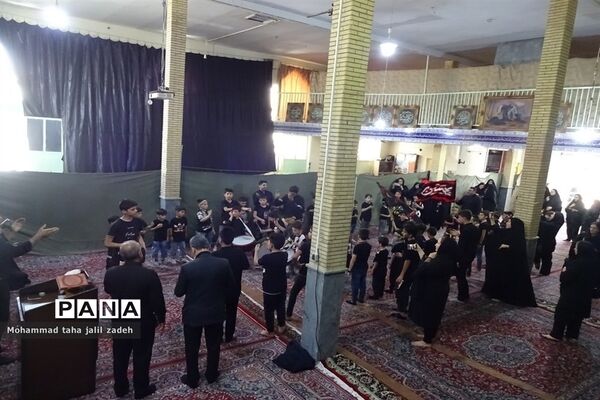 اجتماع نوجوانان عاشورایی نصیر شهر به میزبانی خبرگزاری پانا شهرستان رباط‌کریم