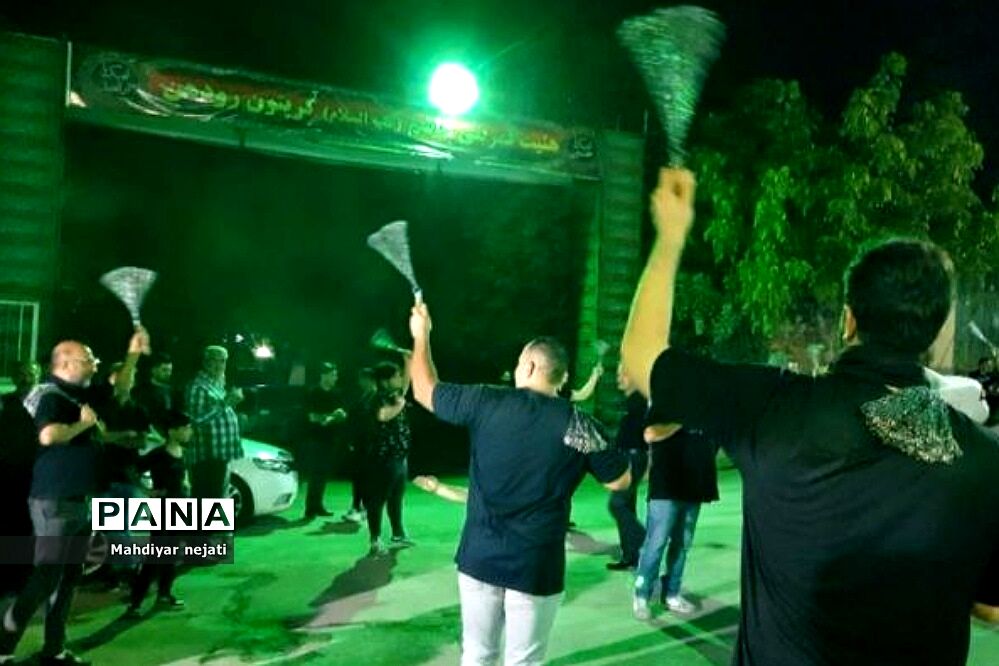 عزاداری دهه اول محرم در محله‌های مختلف رودهن