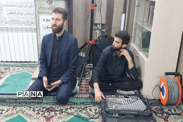 مراسم عزاداری در آموزش و پرورش شهرستان قرچک