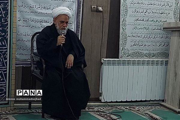 مراسم عزاداری در آموزش و پرورش شهرستان قرچک