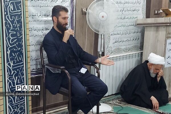 مراسم عزاداری در آموزش و پرورش شهرستان قرچک