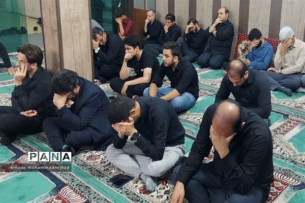 مراسم عزاداری در آموزش و پرورش شهرستان قرچک