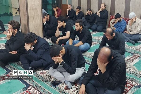 مراسم عزاداری در آموزش و پرورش شهرستان قرچک