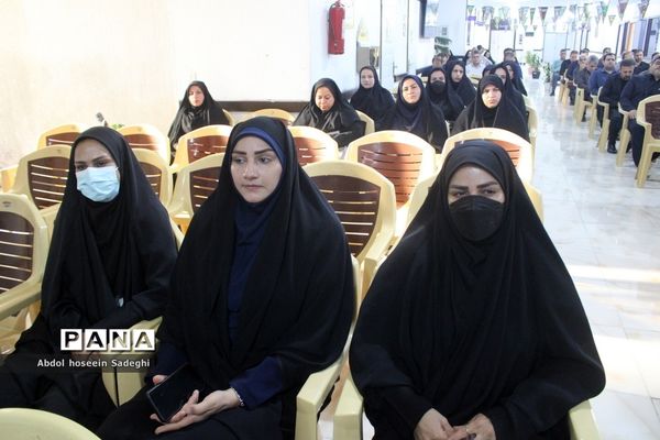 عزاداری مدیران و کارکنان اداره کل آموزش و پرورش استان بوشهر