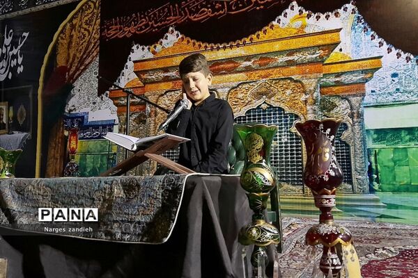 برگزاری مجلس سوگواری سیدالشهدا در بوستان پوریای ولی ملارد
