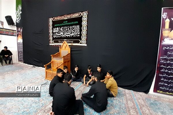 برپایی حلقه‌های معرفتی هیات قاسم بن الحسن ویژه ماه محرم در شهرستان خلیل‌آباد