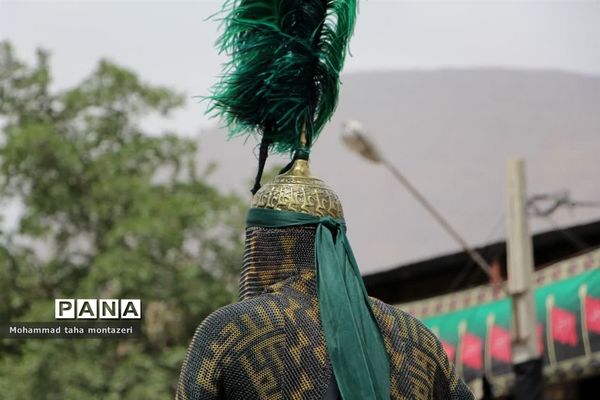 مراسم عزاداری و تعزیه‌خوانی دهه اول محرم در روستای ده بالای تفت