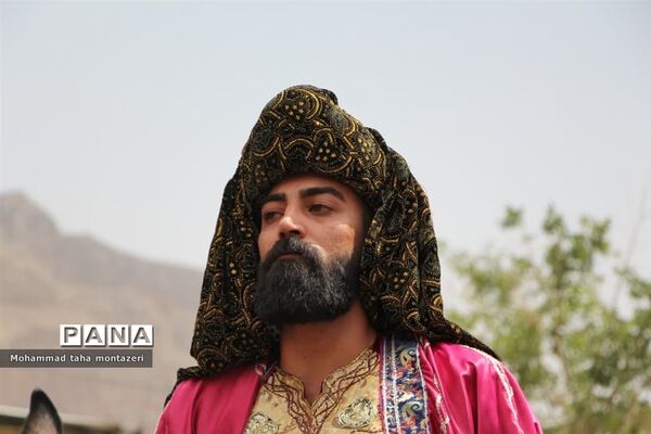 مراسم عزاداری و تعزیه‌خوانی دهه اول محرم در روستای ده بالای تفت
