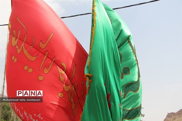 مراسم عزاداری و تعزیه‌خوانی دهه اول محرم در روستای ده بالای تفت