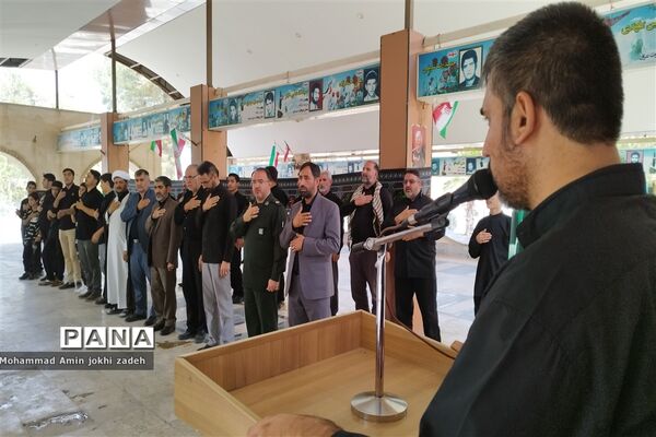 اجتماع عاشورایی سوگواره احلی‌ من‌ العسل نوجوانان نسل‌ قاسم رباط‌ کریم