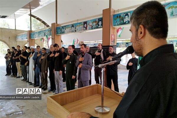 اجتماع عاشورایی سوگواره احلی‌ من‌ العسل نوجوانان نسل‌ قاسم رباط‌ کریم