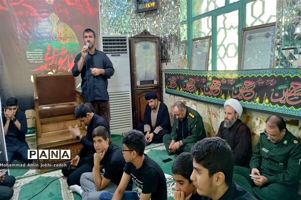اجتماع عاشورایی سوگواره احلی‌ من‌ العسل نوجوانان نسل‌ قاسم رباط‌ کریم