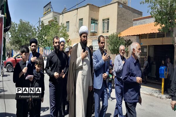 یازدهمین سوگواری احلی من العسل در شهرستان بام و صفی‌آباد