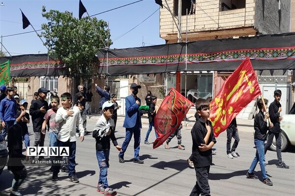 یازدهمین سوگواری احلی من العسل در شهرستان بام و صفی‌آباد