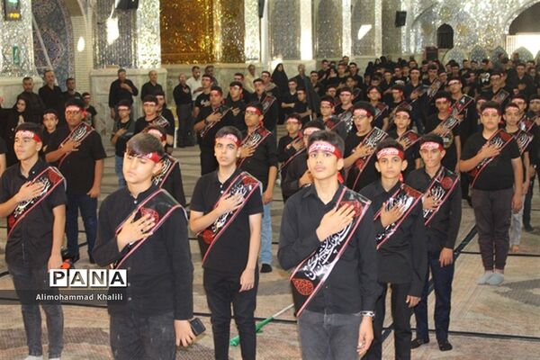 برگزاری سوگواره احلی من العسل با حضور ۸۰۰ نفر از نوجوانان شیرازی