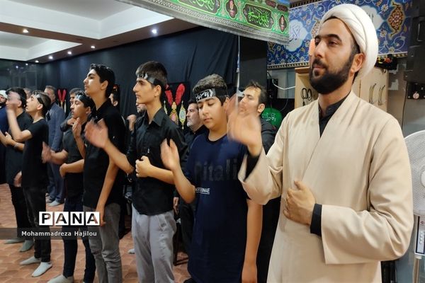 سوگواره احلی من العسل در ساوه