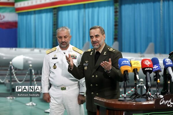 آیین الحاق موشک کروز دریایی ابومهدی به نیروی دریایی ارتش و سپاه