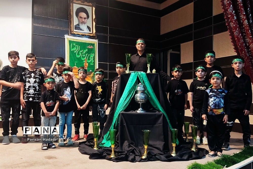 اجتماع نوجوانان شهرستان شهریار در یازدهمین سوگواره احلی من العسل