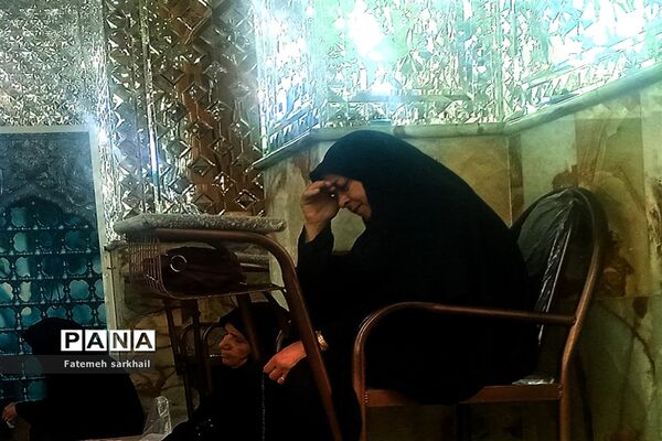 عزاداری حسینی در امامزاده عماد رباط کریم