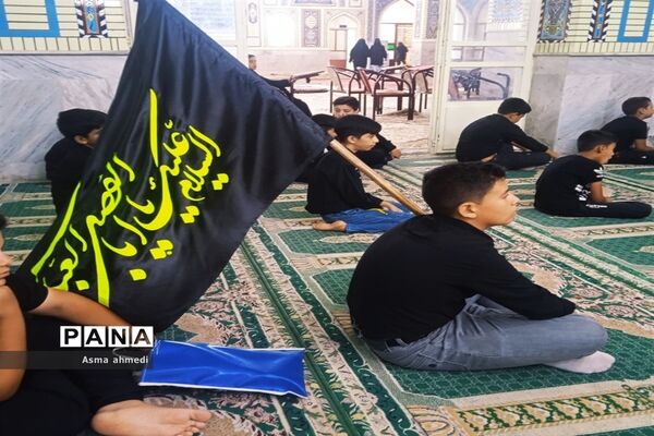 برگزاری مراسم سوگواری احلی من العسل در شهرستان بن