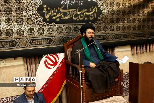 مراسم عزاداری دهه محرم در دفتر امام‌جمعه رودهن