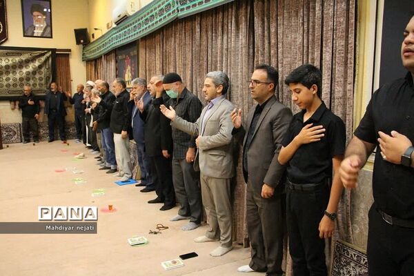 مراسم عزاداری دهه محرم در دفتر امام‌جمعه رودهن