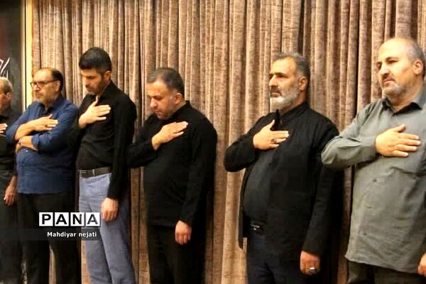 مراسم عزاداری دهه محرم در دفتر امام‌جمعه رودهن