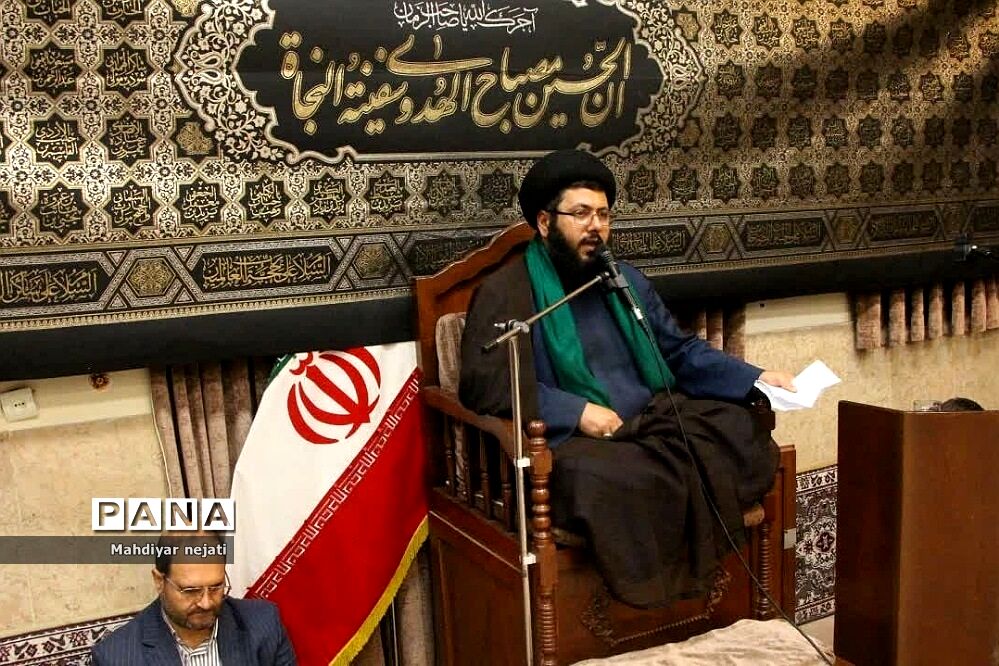 مراسم عزاداری دهه محرم در دفتر امام‌جمعه رودهن