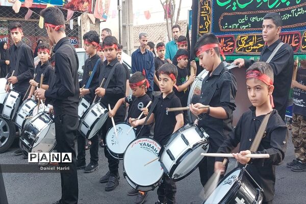 تجمع بزرگ احلی من العسل با حضور نوجوانان حسینی نایین