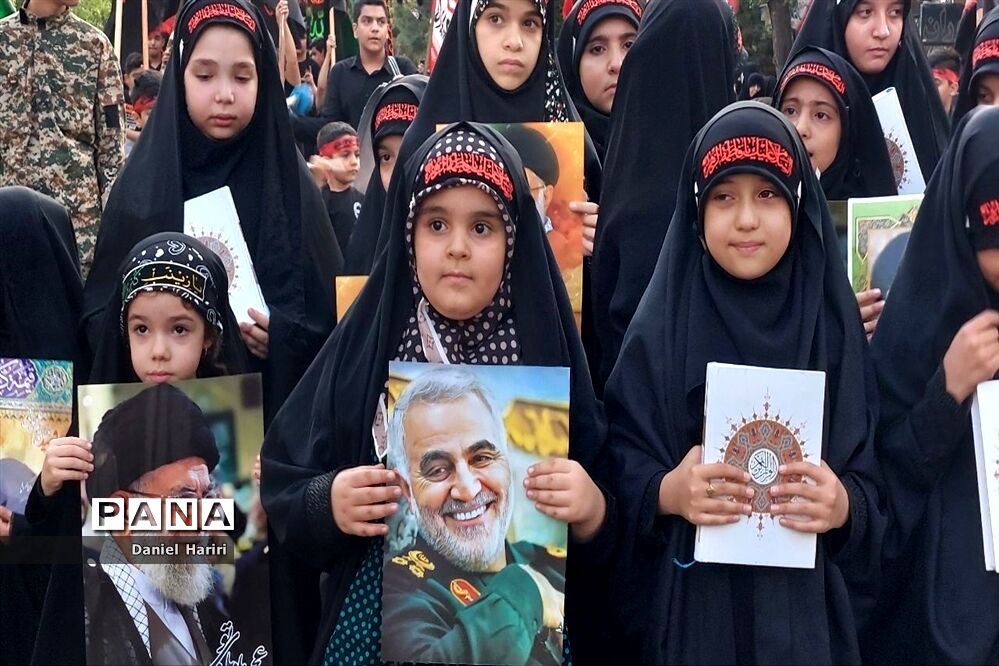تجمع بزرگ احلی من العسل با حضور نوجوانان حسینی نایین