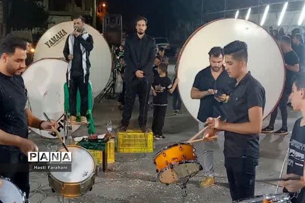 سوگواری مردم شهرستان‌قرچک در هفتمین شب محرم