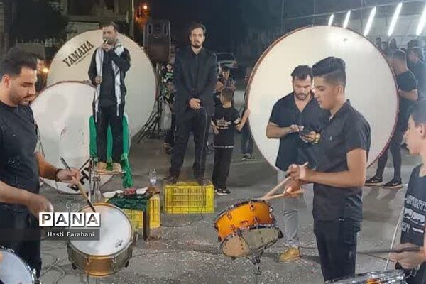 سوگواری مردم شهرستان‌قرچک در هفتمین شب محرم