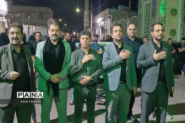 سوگواری مردم شهرستان‌قرچک در هفتمین شب محرم
