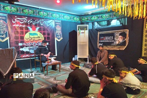سوگواره احلی من العسل در قائمشهر
