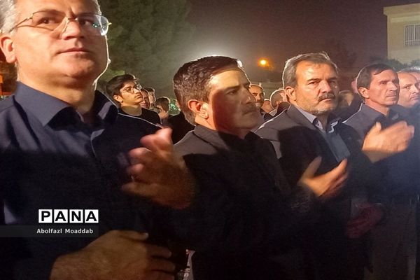 هیئت فرهنگیان کاشمر در شب هفتم محرم