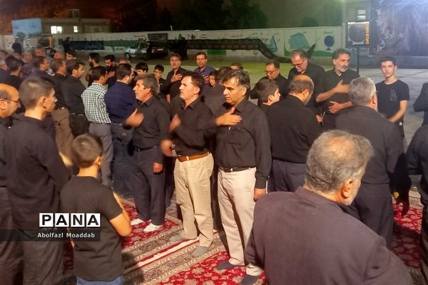 هیئت فرهنگیان کاشمر در شب هفتم محرم