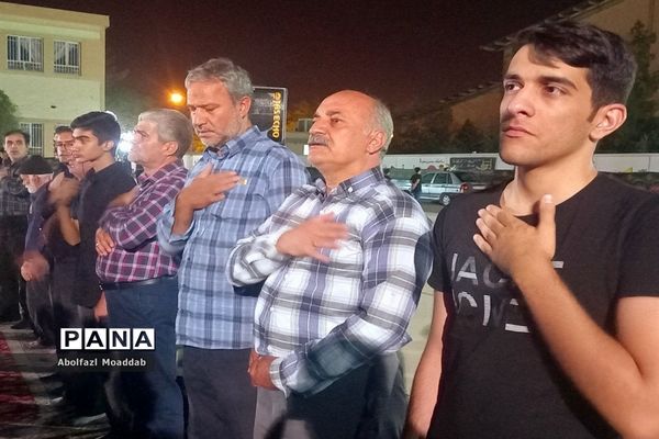 هیئت فرهنگیان کاشمر در شب هفتم محرم