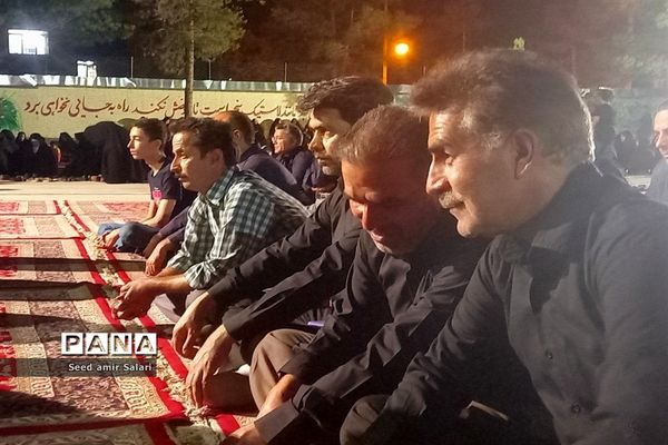 هیئت فرهنگیان کاشمر در شب هفتم محرم