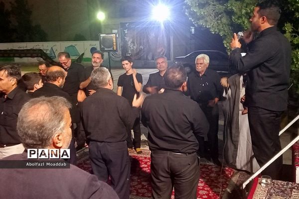 هیئت فرهنگیان کاشمر در شب هفتم محرم