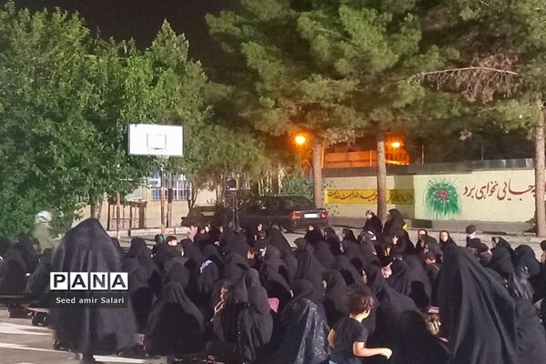 هیئت فرهنگیان کاشمر در شب هفتم محرم